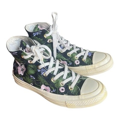 Converse Chuck 70 High Cherry Blossom Womens Size 6 Floral Print Rare Mint