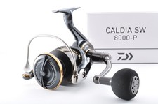 Daiwa 22 Caldia SW 8000 P Near Mint Fishing Spinning Reel from Japan B0376