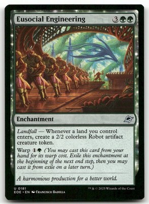 Eusocial Engineering #181 (NM) Edge of Eternities EOE Magic MTG
