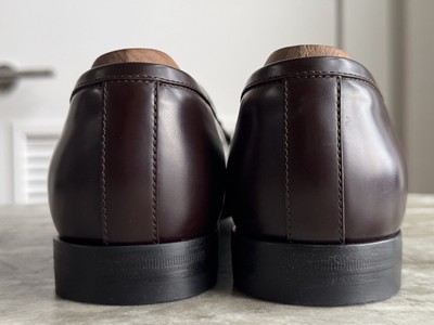 GUCCI Horsebit Brown Leather Loafer 6.5 / 7 US 1953 Jordaan 