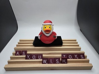 Lufthansa First Class Terminal Rubber Duck: Santa Claus 2020