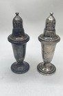 Empire Weighted Sterling Silver Salt and Pepper Shakers 2 Piece Set Vintage — photo 1