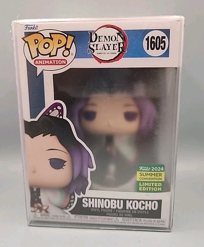 NEW Funko Pop! Animation Demon Slayer Shnobu Kocho #1605 2024 Summer Convention