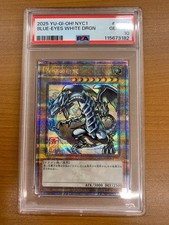 10 Blue Eyes White Dragon 25Th Kuoshiku Ukiyo-Eframe Stamp Set Nyc1-Jp001 Yu-