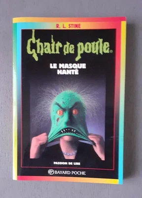 Livre Chair de Poule - Le masque hanté R.L. Stine - Photo 1/3