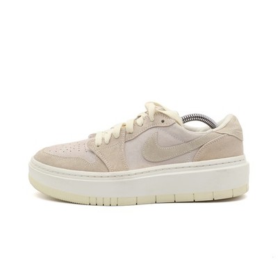Nike Damen Air Jordan 1 Low Elevate Schuh Beige Atmungsaktiv Sneaker EU 39