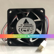 1 PCS fan AFB0624EH DC 24V 0.36A 6025 6cm 3 pin inverter fan server fan #am