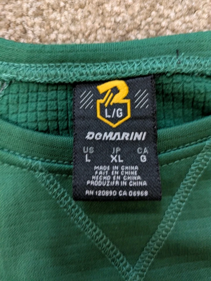 Camiseta deportiva de béisbol Tigard Tualatin Demarini para hombre grande verde Foto 3 de 4