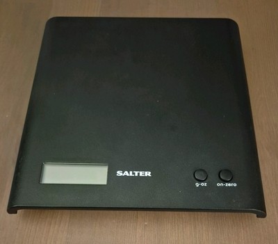 SALTER ARC Elektronische Küchenwaage Digitale LCD-Anzeige entweder Max 3 kg/7 Pfund
