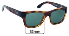 SFx Replacement Sunglass Lenses fits Ray-Ban RB4194 - 53mm Wide