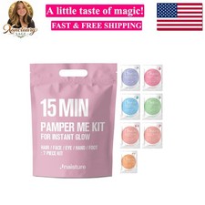 15 Min Pamper Me Kit Korean Spa Skincare Gift Set for Women-Head to Toe with ...