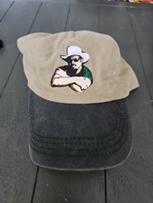 Toby Keith Embroidered Built Ford Tough Strapback Hat Tan 