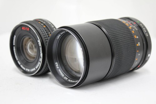 2-piece set Konica KONICA HEXANON AR 40mm F1.8 Lens AR 135mm F3.2 Lens e5285