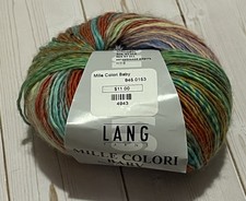 one new ball Lang Yarns Mille Colori Baby yar...