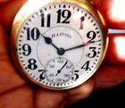 ILLINOIS "BUNN SPECIAL"  16S 21 JEWELED RAILROAD GRADE POCKETWATCH — photo 4