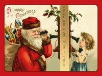 Holzschild 30X40 Cm Santa Claus Deko Geschenk Holz Schild