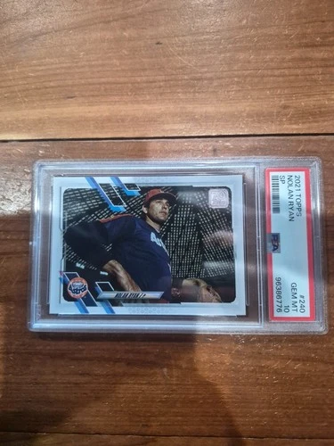 2021 Topps Series One Nolan Ryan Image Variation SP PSA 10 !! 🔥🔥 Astros