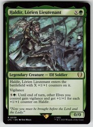 Haldir, Lorien Lieutenant - 39 - Commander: The Lord of the Rings: Tales of Middle-earth