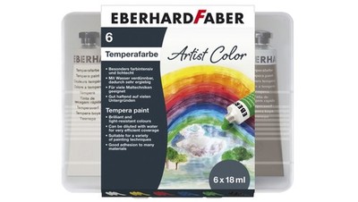 EBERHARD FABER Temperafarbe Artist Color, 6er Etui