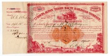 Charles Butler & William C. Whitney - St. Louis, Alton & Terre Haute Railroad