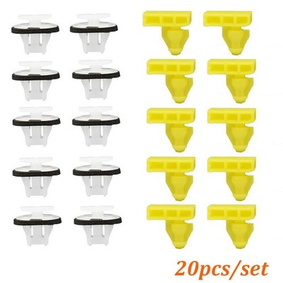 20 Stück Auto Clips für Nissan Juke/X Trail/Murano Easy Wing Moulding Zubehör