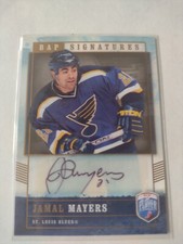 2006-07 UPPER DECK BAP SIGNATURES AUTOGRAPH JAMAL MAYERS