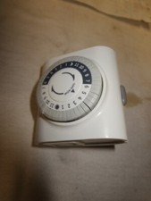 TWO GE Indoor Plug-In 24-Hour Mechanical Timer White 56177