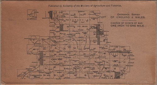 ORDNANCE SURVEY CONTOURED ROAD MAP OF CAMBRIDGE ENGLAND - 1929 - Picture 3 of 3