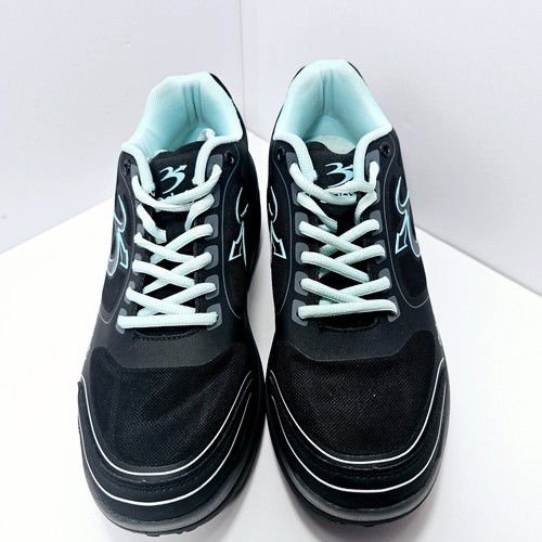 GDEFY Gravity Defyer Women's Size 10 Ion Walking Shoe TB9022FTL-M Black & Teal - Picture 8 of 16