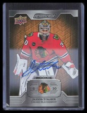 2023-24 Upper Deck Engrained #155 Jaxson Stauber Oak Autographs