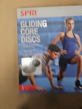 Gliding Discs Core Sliders Exercise for Gym Yoga Pilates Burn Fat SPRI Fitness