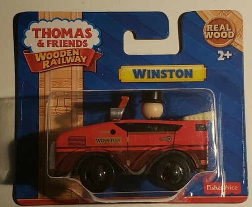 THOMAS & FRIENDS WOODEN RAILWAY ~ WINSTON ~ Y4085 ~ 2013 ~ ABSOLUTELY MINT BOX! - 第 9/12 張圖片