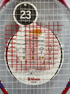 Raquette De Tennis Wilson US OPEN 23 Vintage - Taille 3 5/8, Unisexe, Occasion En Bon état De Fonctionnement