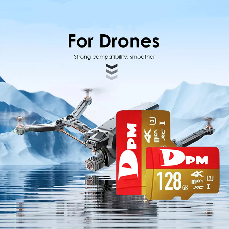 Memory Card for Micro SD Card 128GB 256GB 512GB High Speed Class 10 TF Chip Card