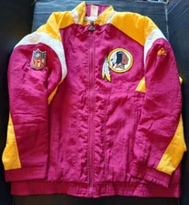 Vtg NOS 1990's Washington Redskins Apex One Jacket Coat Mens L Football NFL