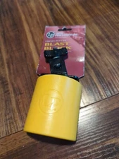 Latin Percussion LP1305 High Pitched Yellow Blast Block with Mount