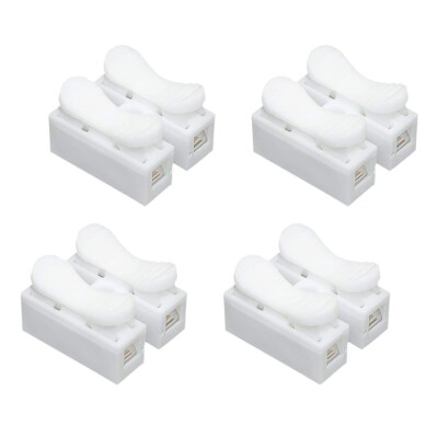 30 Stück Weiß Ohne Verkanten Schweißen Schnell Kabel Draht Stecker Keine Schraubklemme