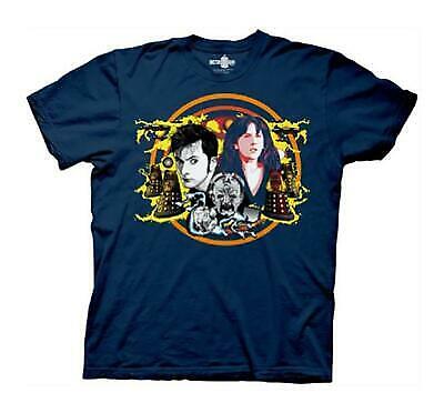 Doctor Who T-Shirt Tenth Tennant Davros Daleks Vitruvian SciFi Show Classic UK