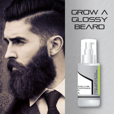 PRO-GROWTH MENS BEARD OIL STOPS ITCHY IRRITATED DRY SKIN GET HEALTHY FACE HAIR