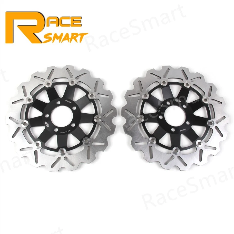 Rotores de disco de freno delantero + tornillos tornillos para Kawasaki Z1000 2003-2006 Z750S 05-06 Foto 2 de 4