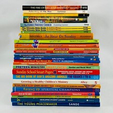 Youth Religious Education 30 Book Lot Youth Ministry Leader Director Religion