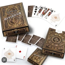 CITIZENS THEORY 11 LUXURY PLAYING CARDS MAGIC TRICKS SEALED USA NEW