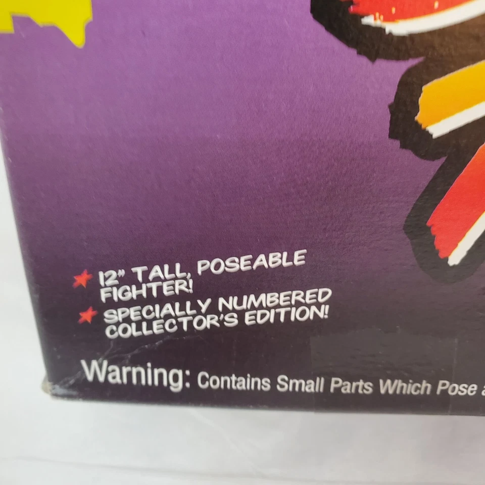 Hasbro Street Fighter Coronel Guile Comandante de las Fuerzas Especiales Juguete Sellado 1993 Foto 3 de 4