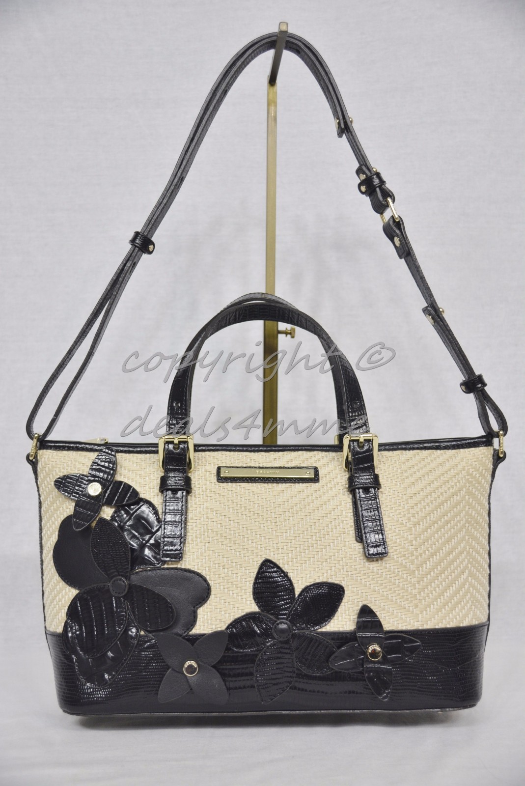 cream brahmin bag