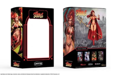 Executive Replicas Lady Satanus 1:12 Action Figure Coffin Comics