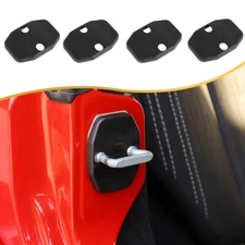 4PCS Door Lock Cover Trim ABS Overlay Decal for Jeep Wrangler JK/Grand Cherokee