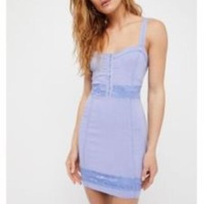 Free People Lace Me Up Bodycon dress