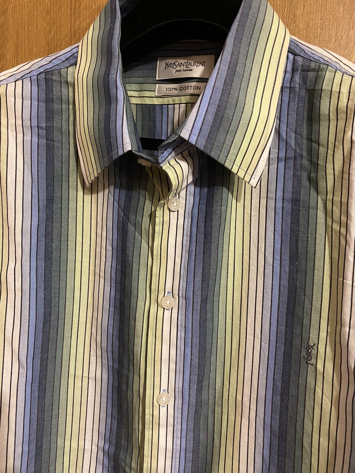 Camicia a maniche lunghe VINTAGE RARA Yves Saint Laurent taglia XXL