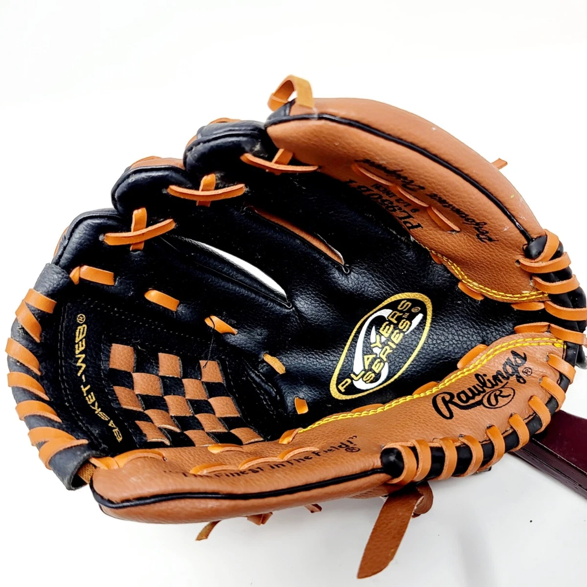 RAWLINGS Players Series 9.5 Inch Youth Baseball Glove PL950BT RHT