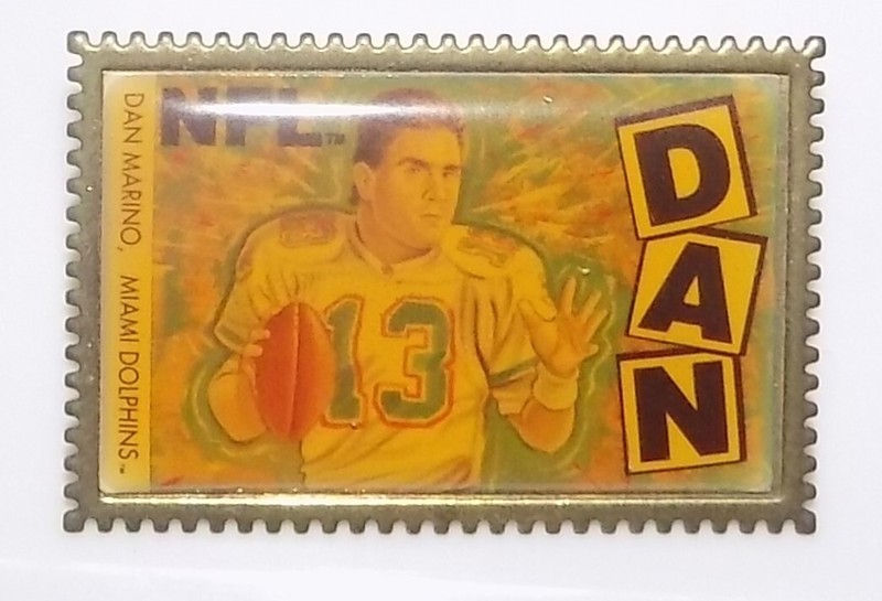 Dan Marino Miami Dolphins Stamp Pin